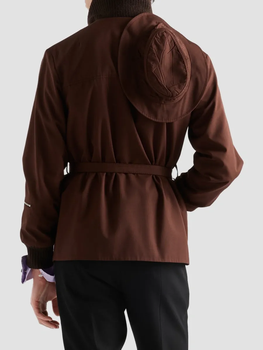 Prada Men's Technical Fabric Jacket | Thumbnail 4 Prada Men's Technical Fabric Jacket | Thumbnail 4