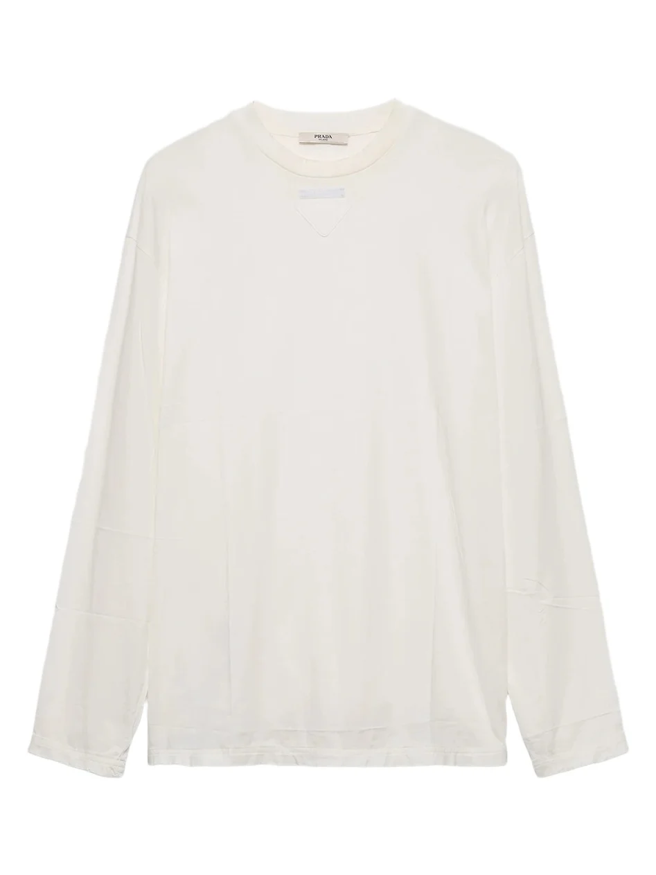 Women's Long-Sleeved Garment-Dyed Jersey T-Shirt Women's Long-Sleeved Garment-Dyed Jersey T-Shirt