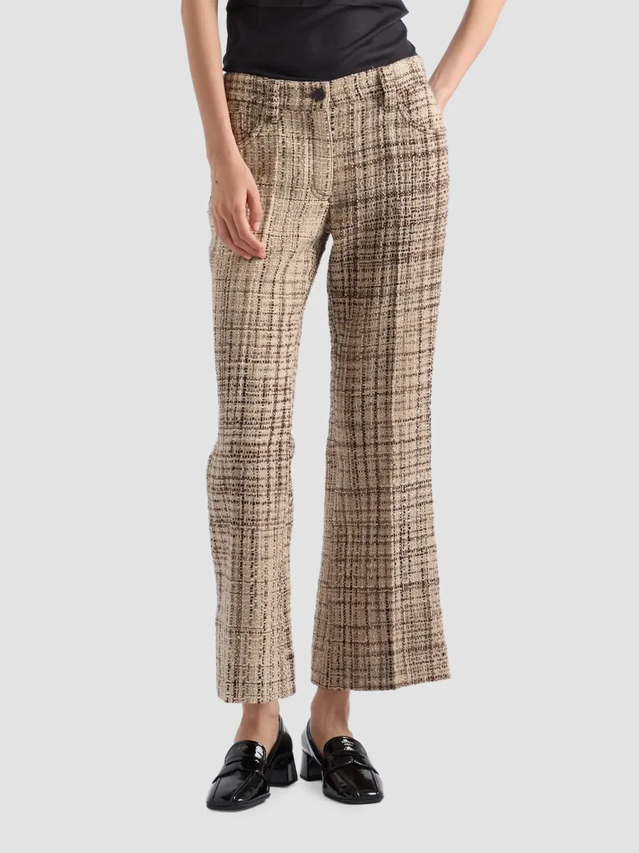 Prada Women's Tweed Pants | Thumbnail 3 Prada Women's Tweed Pants | Thumbnail 3