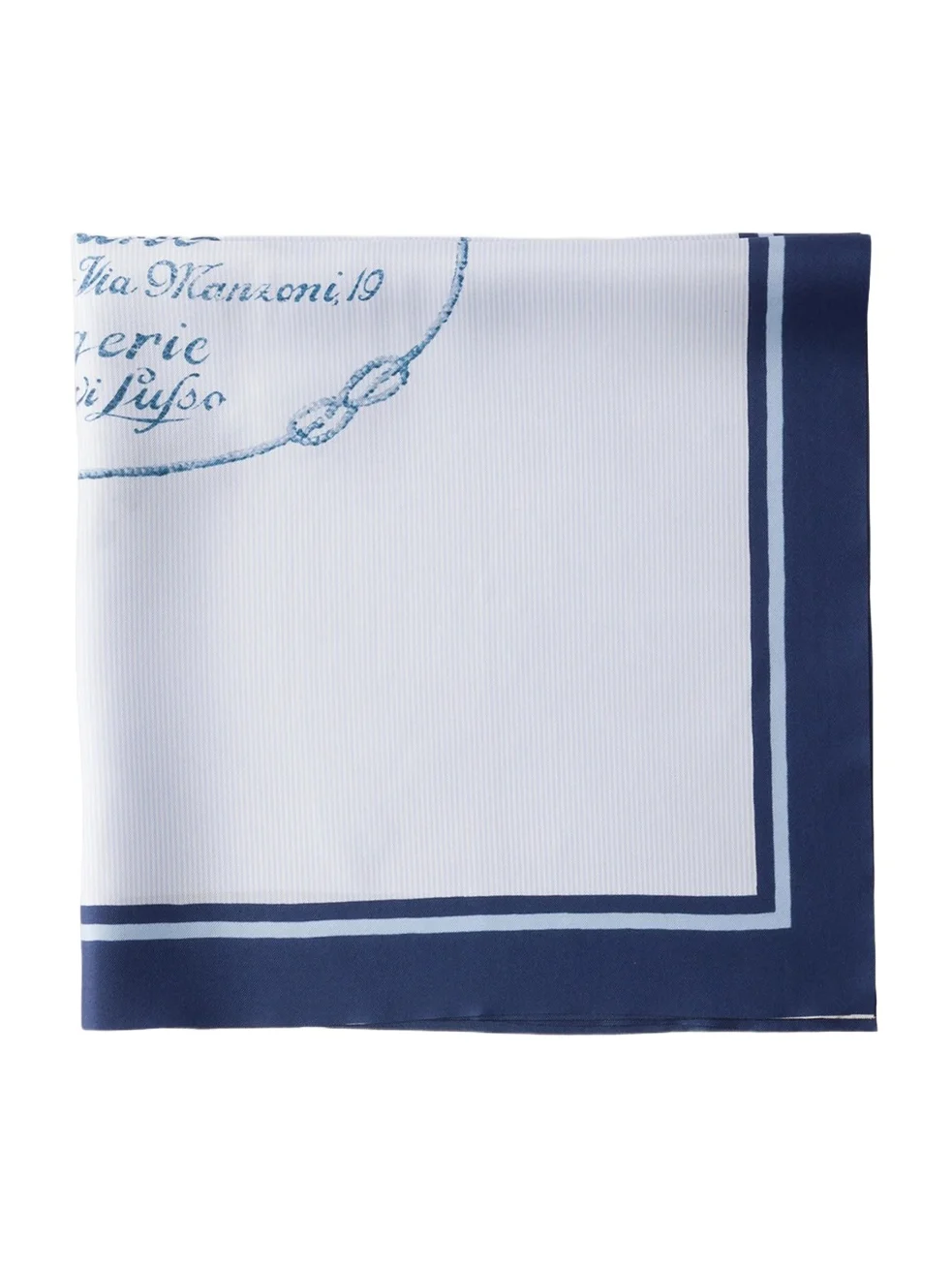 Prada Men's Printed Twill Scarf