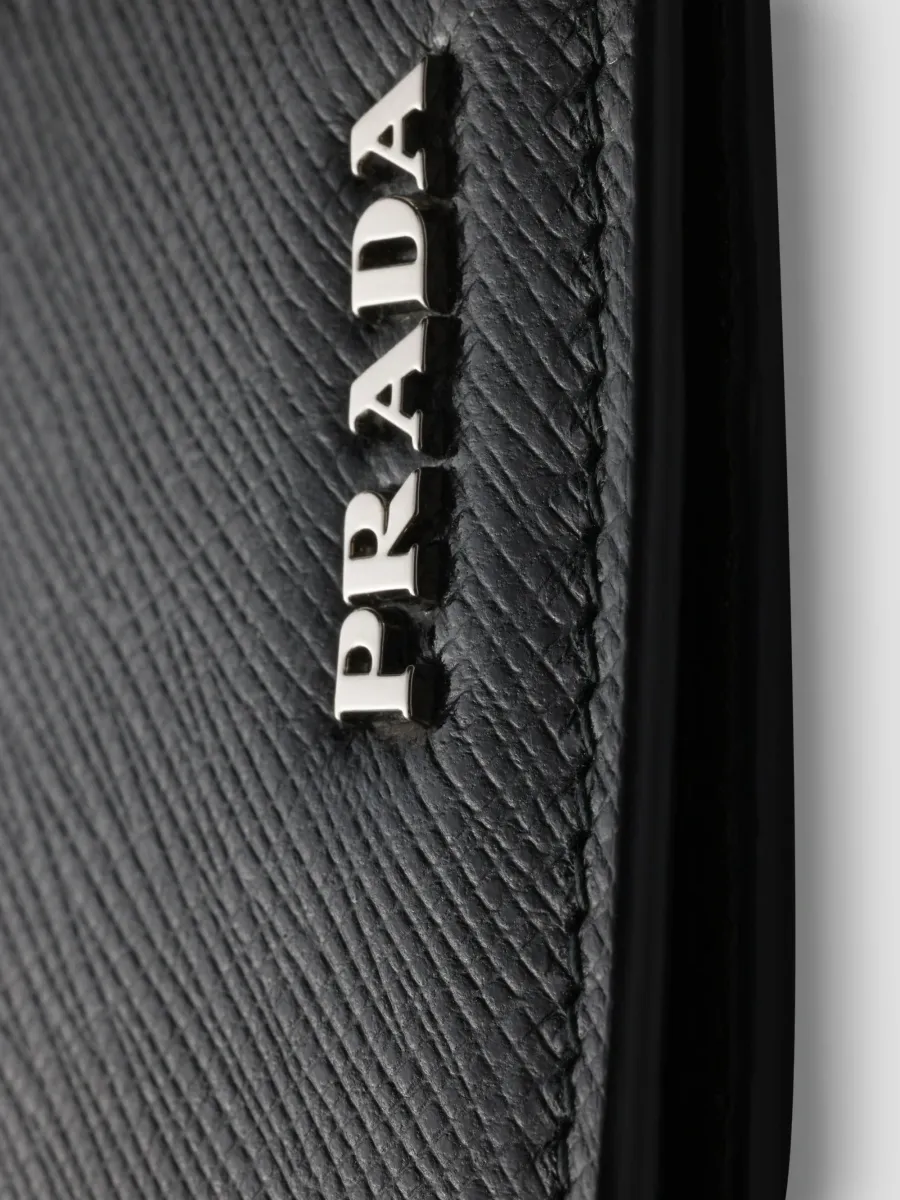 Prada Men's Saffiano Leather Wallet | Thumbnail 5