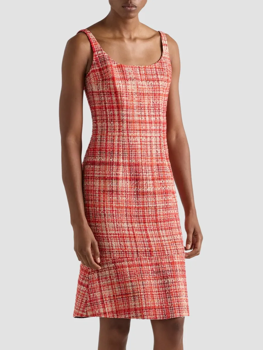 Prada Women's Tweed Dress | Thumbnail 3