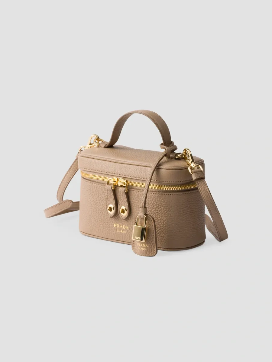 Prada Women's Leather Mini Top Handle Bag | Thumbnail 5 Prada Women's Leather Mini Top Handle Bag | Thumbnail 5