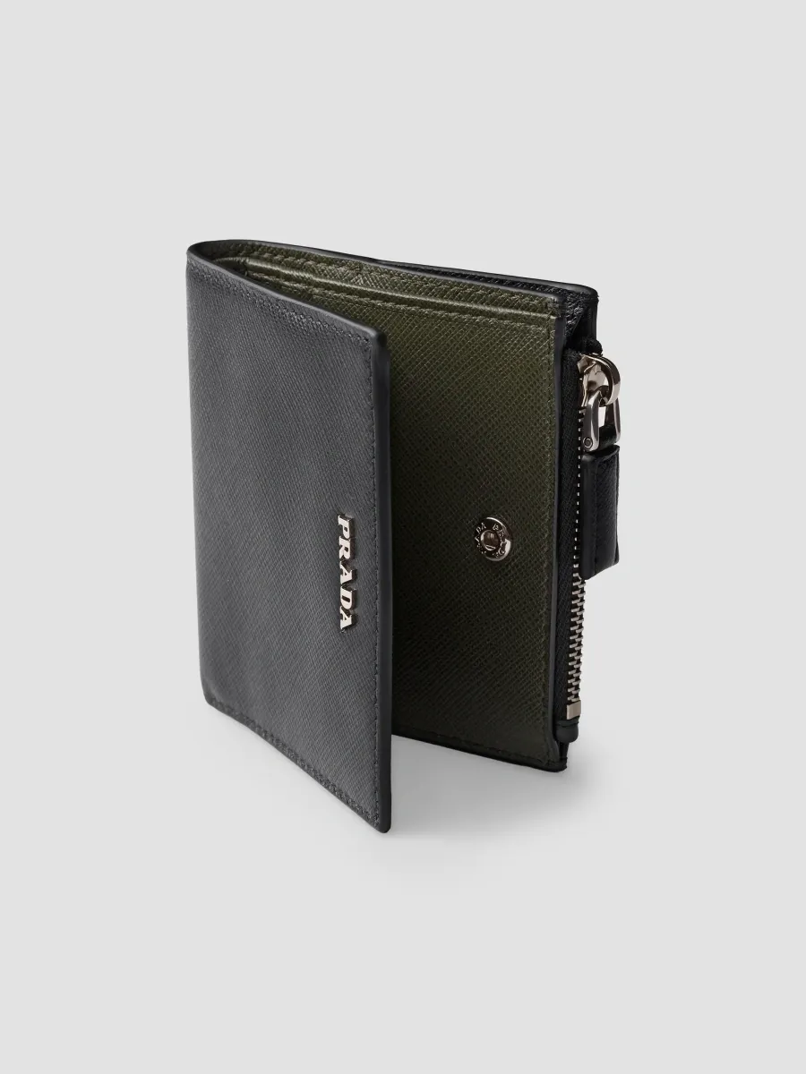 Prada Men's Small Saffiano Leather Wallet | Thumbnail 4