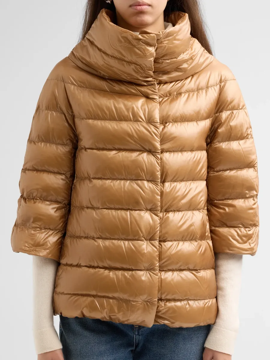 HERNO Women's Iconico Aminta Cocoon Down Puffer Coat | Thumbnail 5