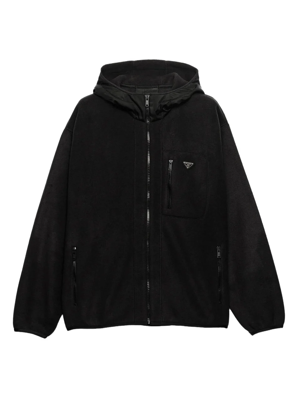 Prada Men's Fleece Blouson Jacket