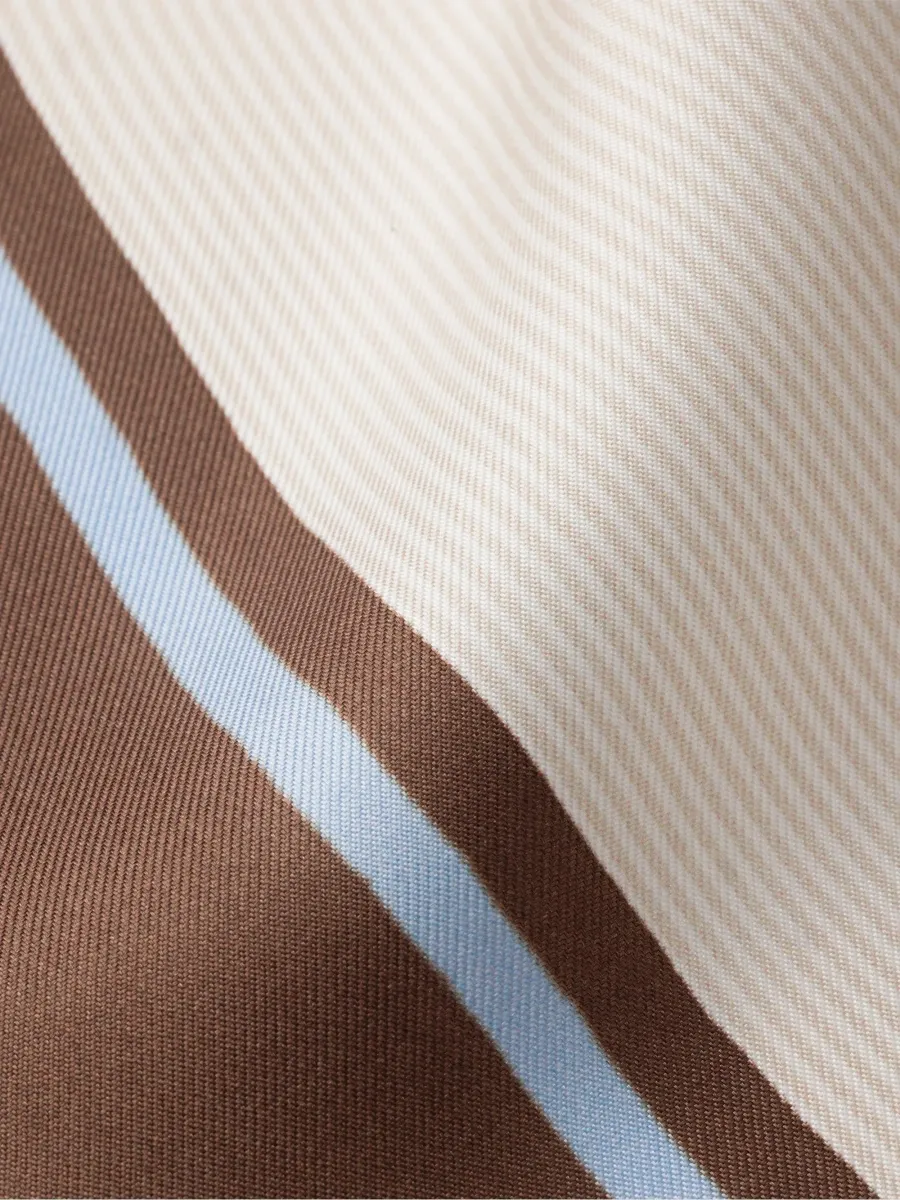 Prada Men's Printed Twill Scarf | Thumbnail 3 Prada Men's Printed Twill Scarf | Thumbnail 3