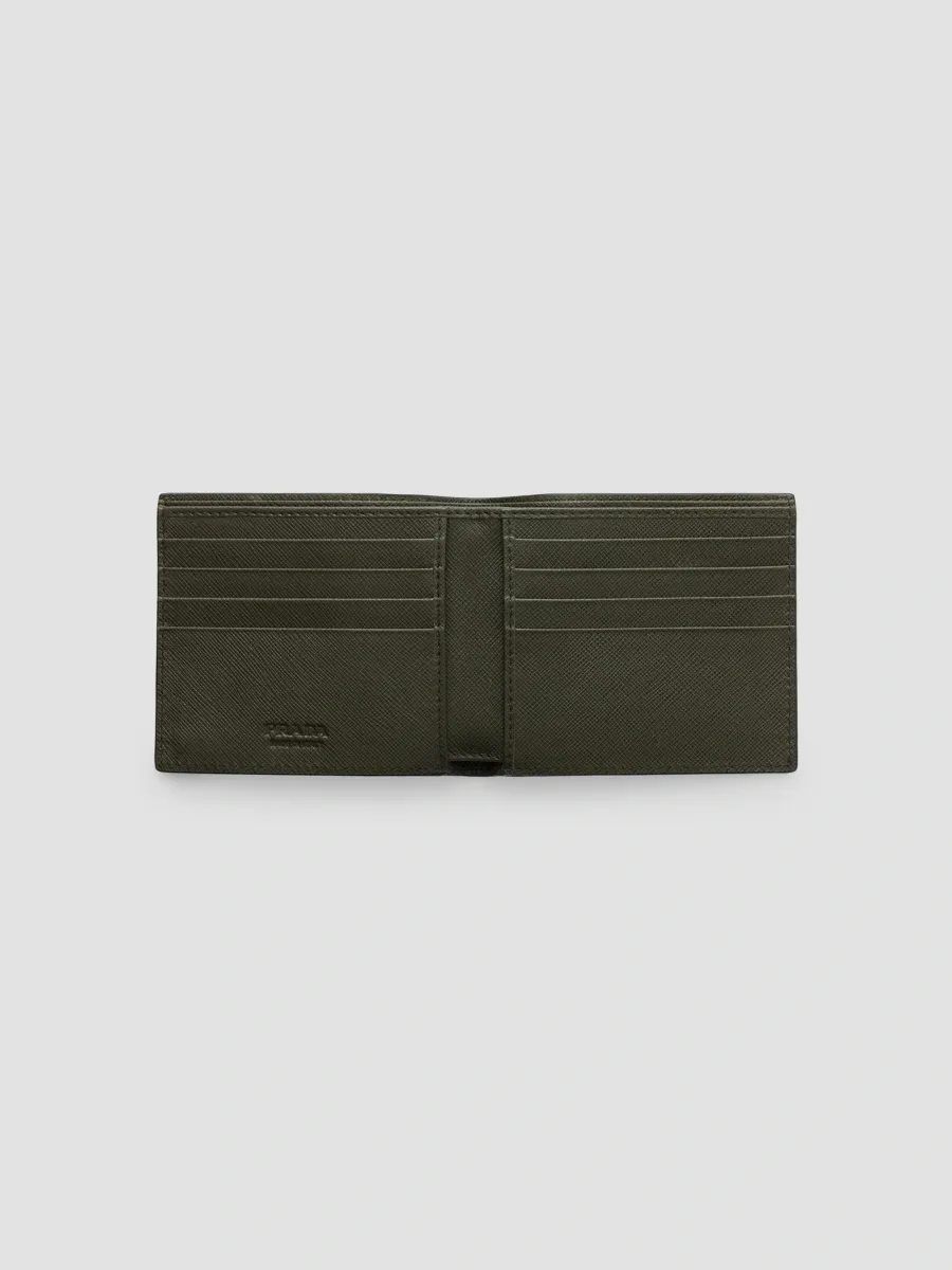 Prada Men's Saffiano Leather Wallet | Thumbnail 2 Prada Men's Saffiano Leather Wallet | Thumbnail 2