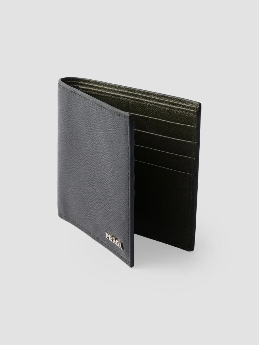 Prada Men's Saffiano Leather Wallet | Thumbnail 4 Prada Men's Saffiano Leather Wallet | Thumbnail 4