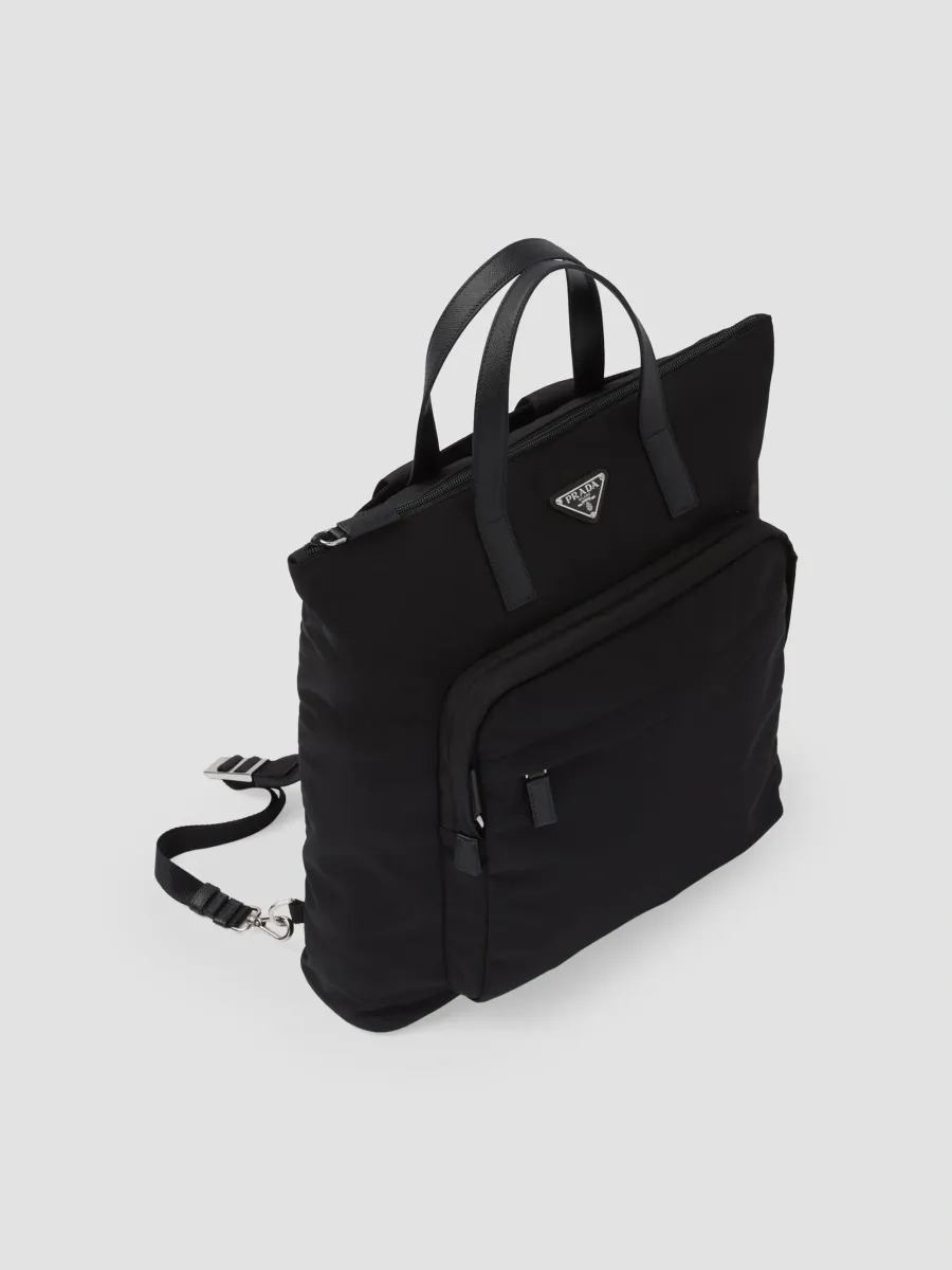 Prada Men's Re-Nylon and Saffiano Leather Tote Bag | Thumbnail 5