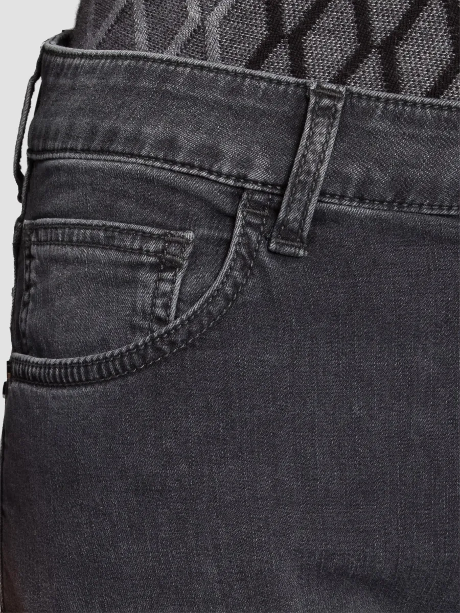 Stefano Ricci Men's Cotton Blend Tapered Jeans | Thumbnail 5