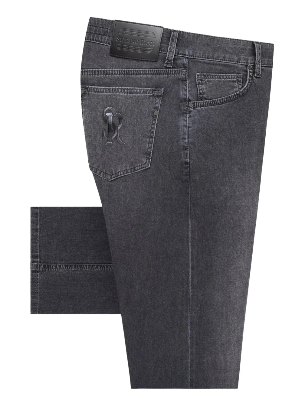 Stefano Ricci Men's Cotton Blend Tapered Jeans