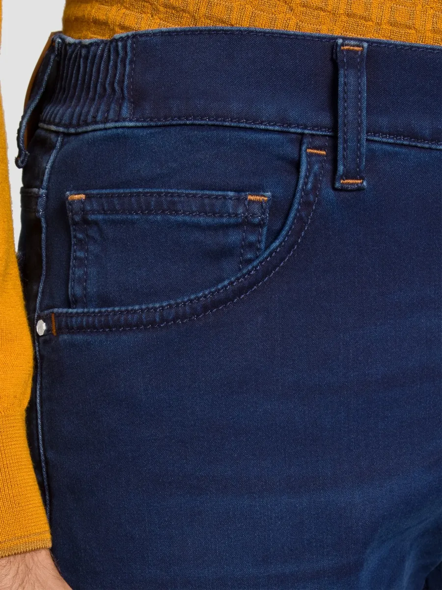 Stefano Ricci Men's Cotton Blend Tapered Jeans | Thumbnail 5