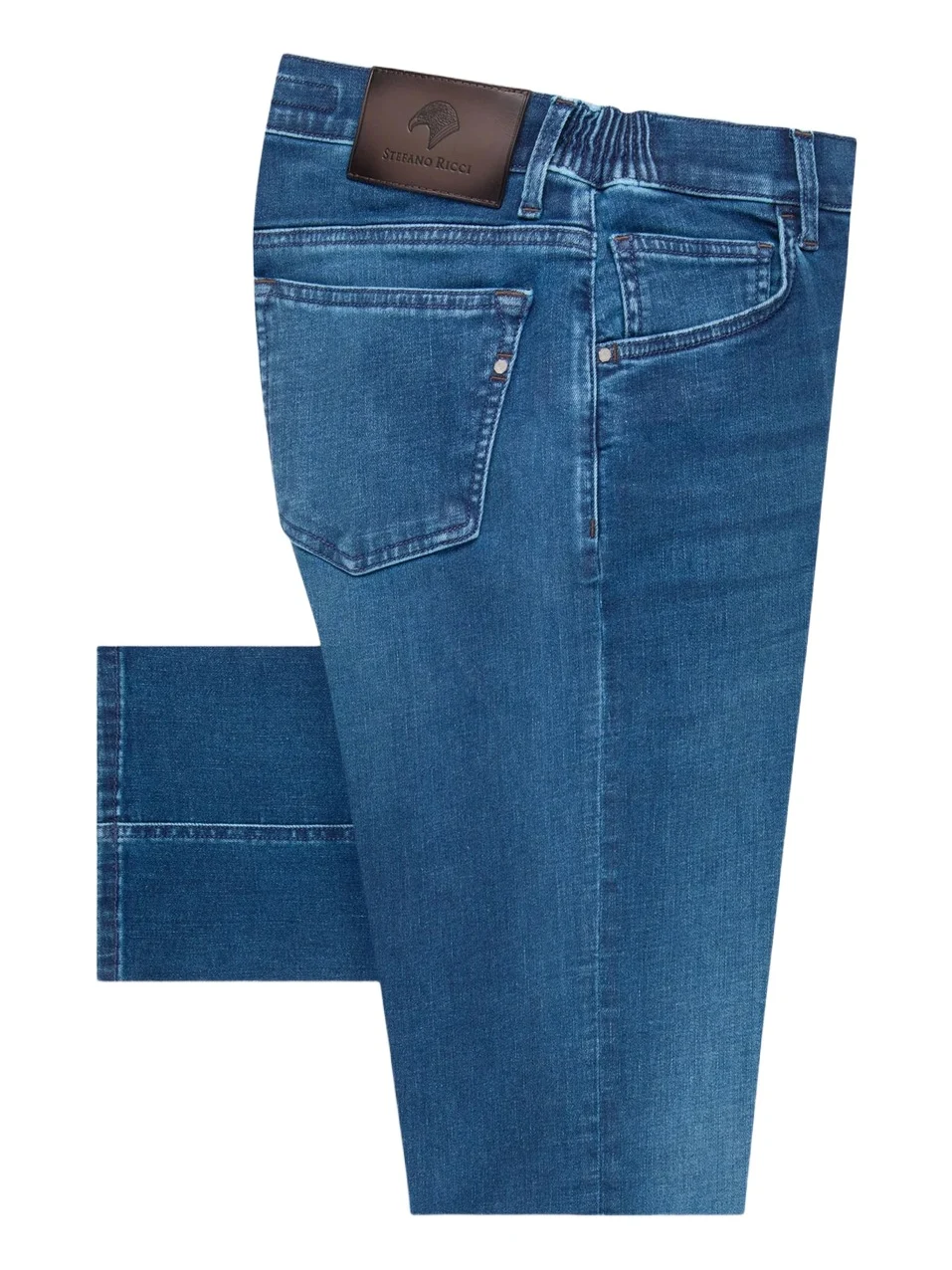 Stefano Ricci Men's Cotton Blend Tapered Jeans