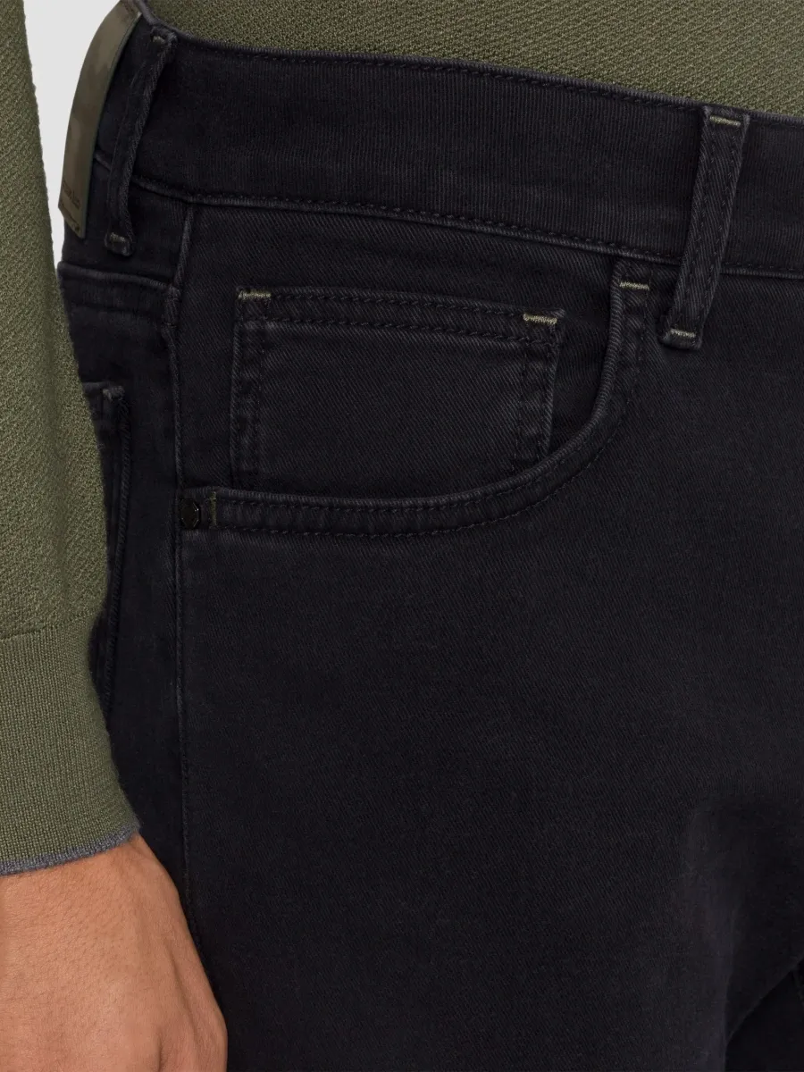 Stefano Ricci Men's Cotton Blend Tapered Jeans | Thumbnail 5