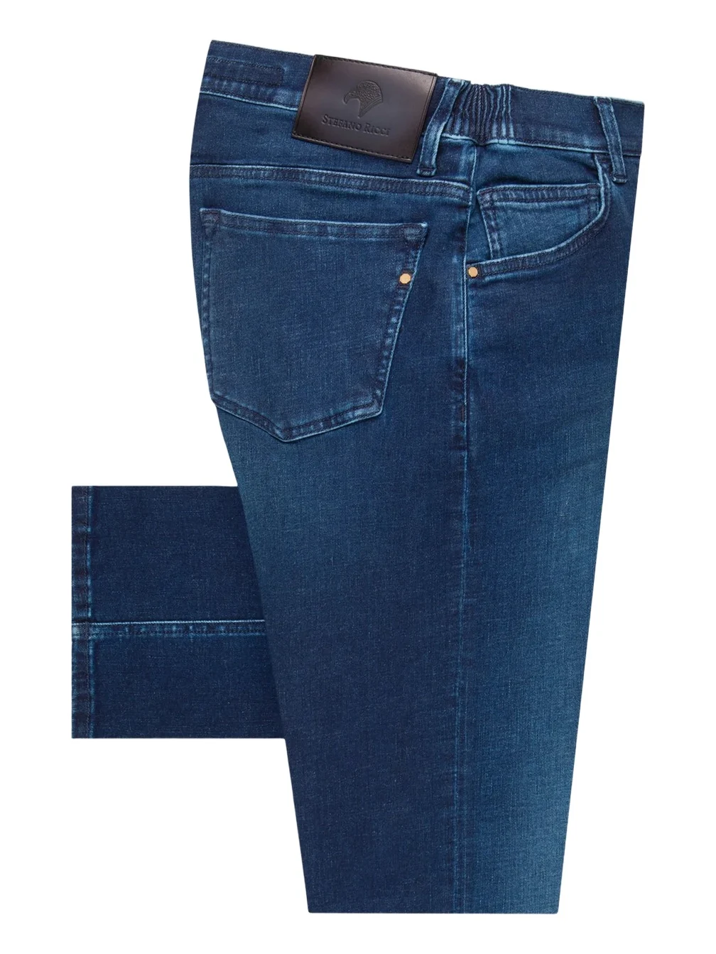 Stefano Ricci Men's Cotton Blend Tapered Jeans