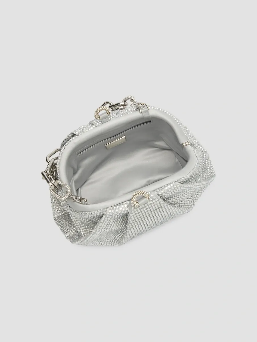 Judith Leiber Couture Women's Gemma Crystal-Embellished Clutch-On-Chain | Thumbnail 4 Judith Leiber Couture Women's Gemma Crystal-Embellished Clutch-On-Chain | Thumbnail 4