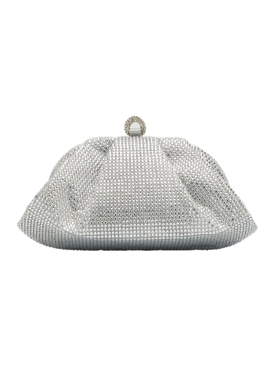 Judith Leiber Couture Women's Gemma Crystal-Embellished Clutch-On-Chain