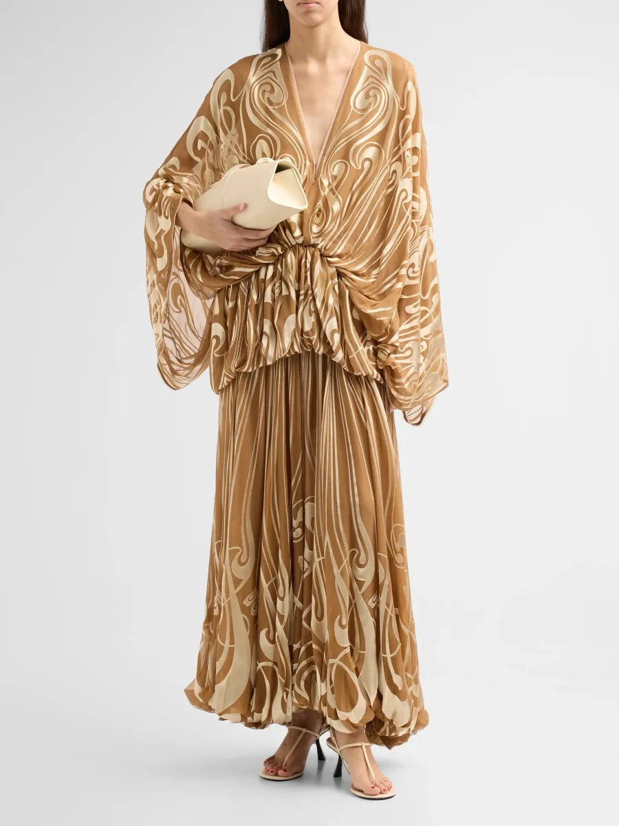Zimmermann Women's Momentum Burnout Bubble Gown | Thumbnail 2