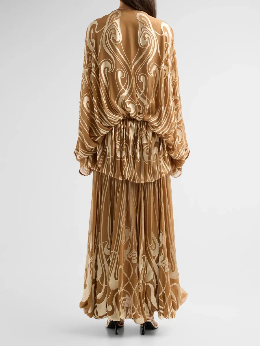 Zimmermann Women's Momentum Burnout Bubble Gown | Thumbnail 3