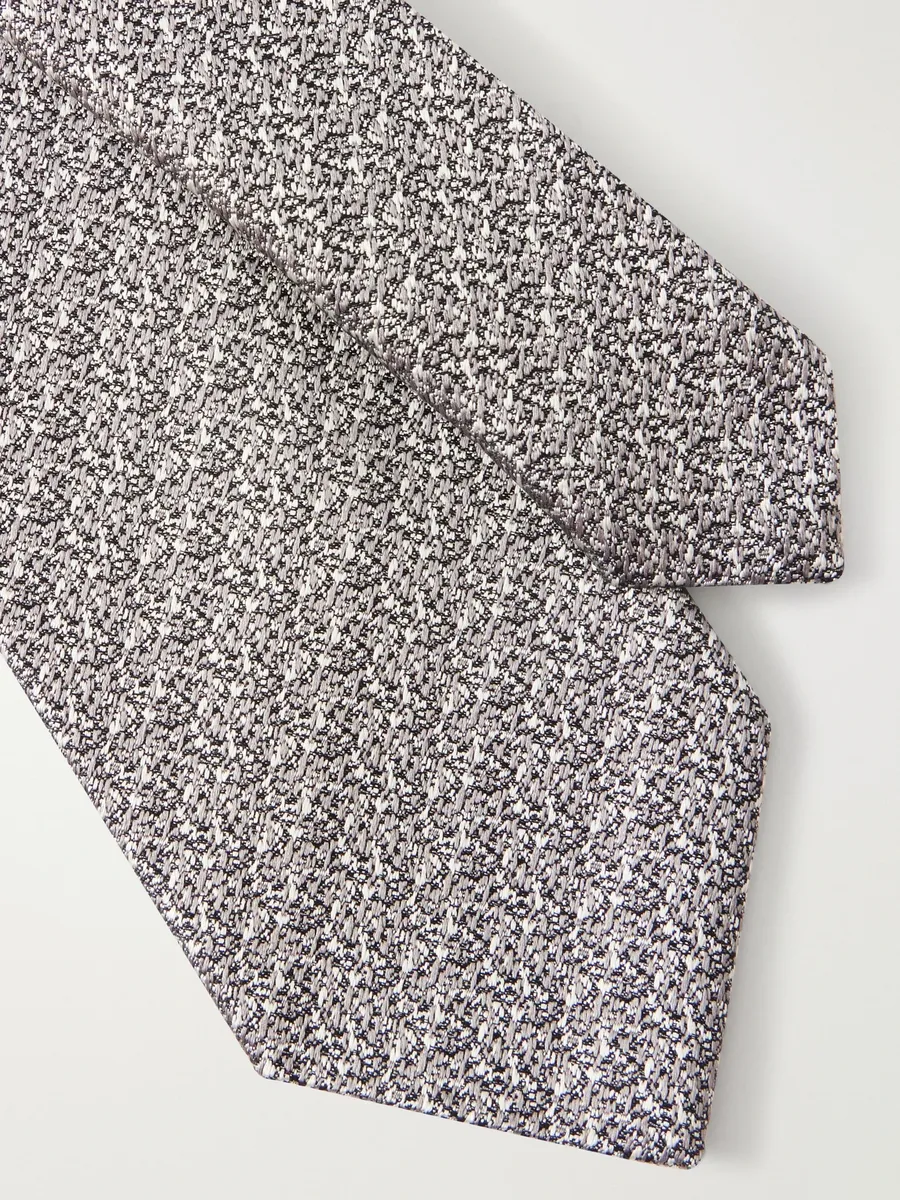 Charvet 8.5cm Silk-Jacquard Tie - Men | Thumbnail 4