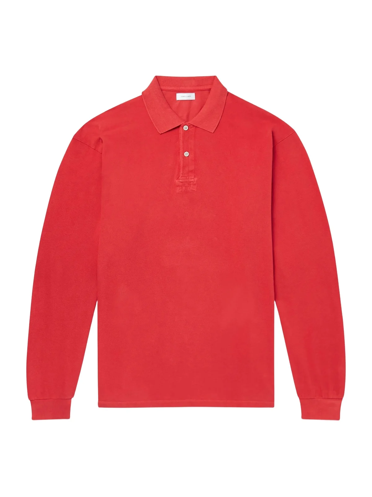 John Elliott Oversized Cotton-Piqué Polo Shirt - Men