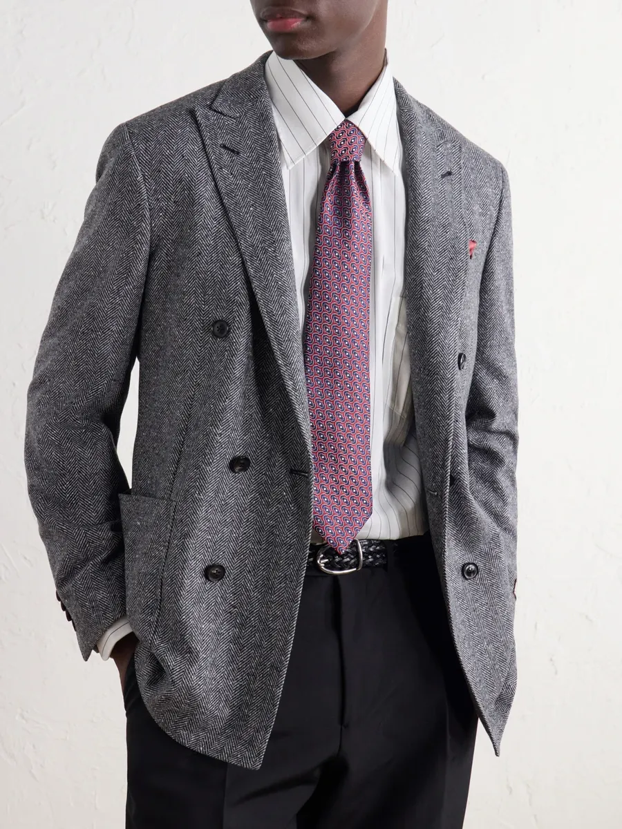 Charvet 8.5cm Silk-Jacquard Tie - Men | Thumbnail 2