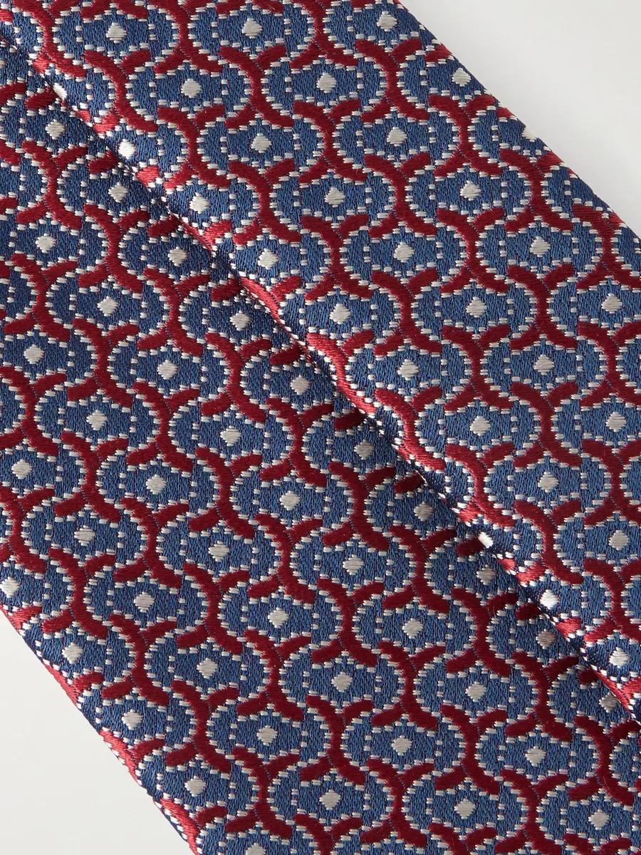 Charvet 8.5cm Silk-Jacquard Tie - Men | Thumbnail 4
