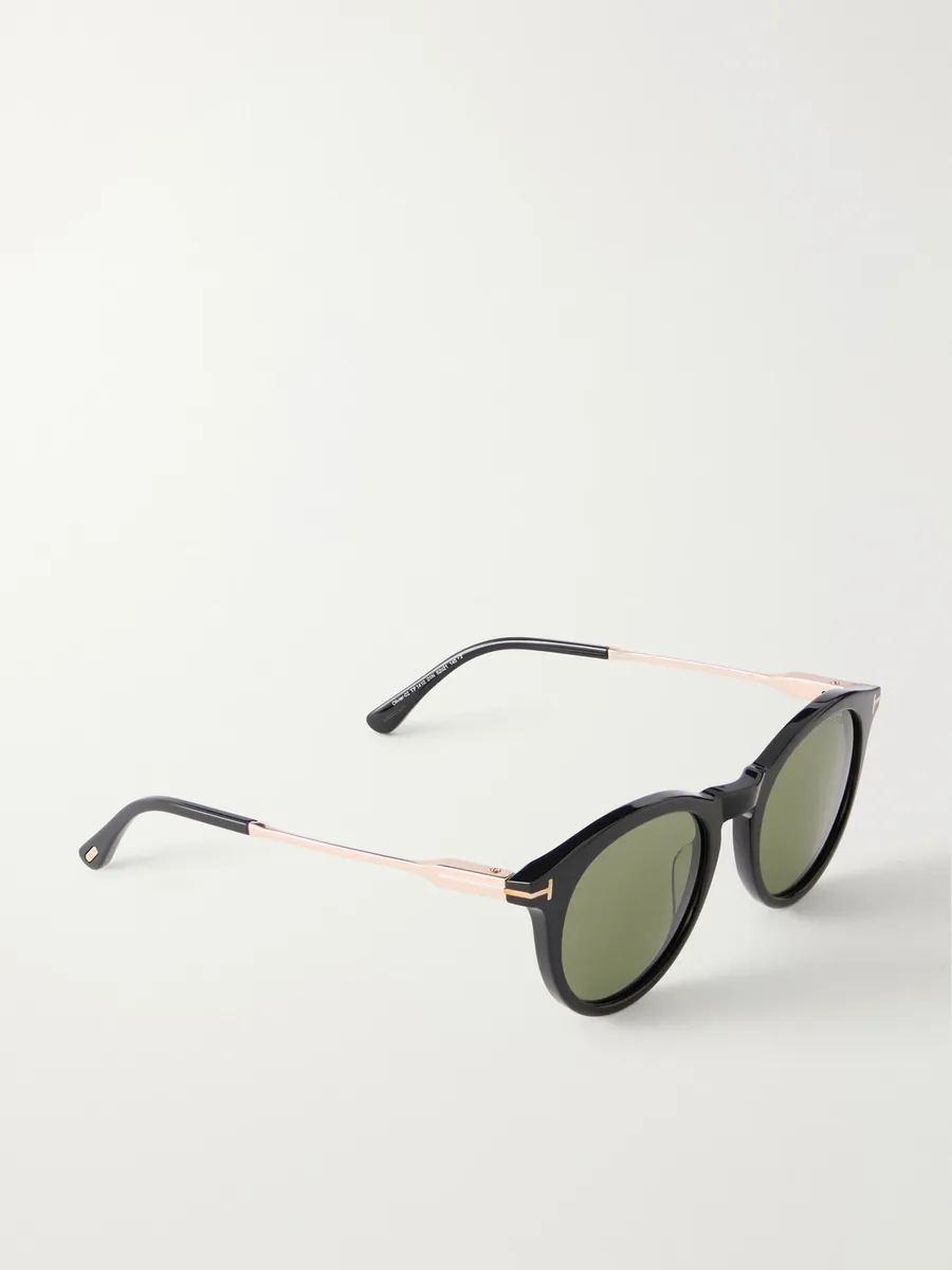 Tom Ford Oliver 02 Round-Frame Acetate Sunglasses - Men | Thumbnail 4 Tom Ford Oliver 02 Round-Frame Acetate Sunglasses - Men | Thumbnail 4