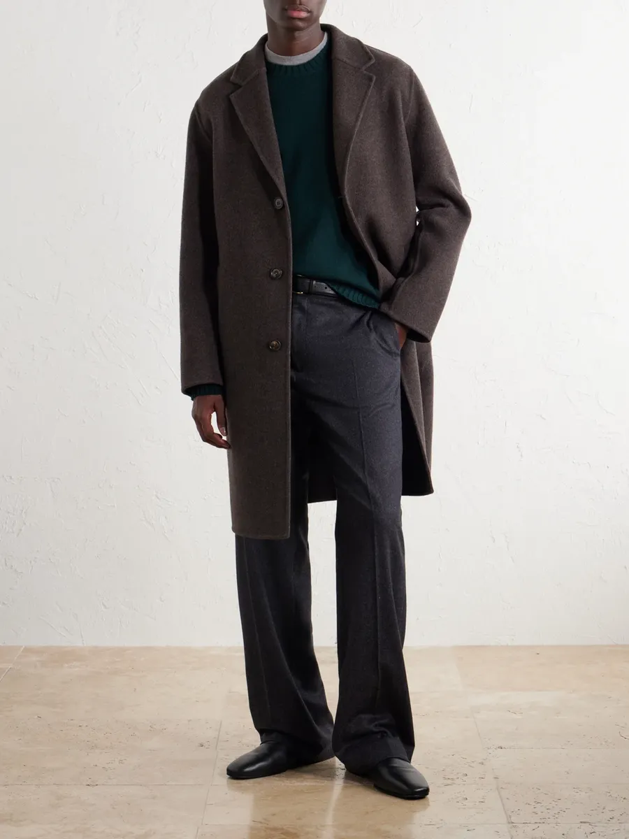 PIACENZA 1733 Brushed Cashmere Felt Coat - Men | Thumbnail 2 PIACENZA 1733 Brushed Cashmere Felt Coat - Men | Thumbnail 2