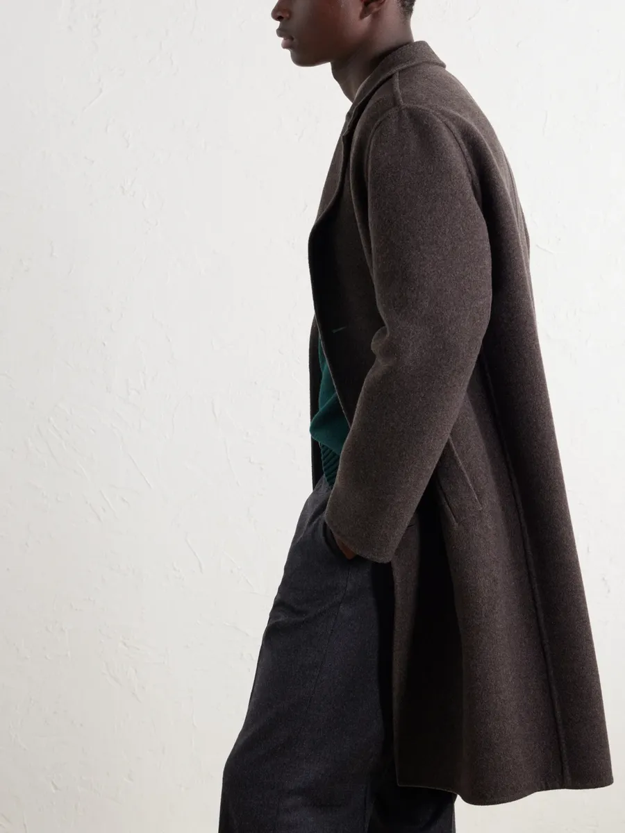 PIACENZA 1733 Brushed Cashmere Felt Coat - Men | Thumbnail 5 PIACENZA 1733 Brushed Cashmere Felt Coat - Men | Thumbnail 5