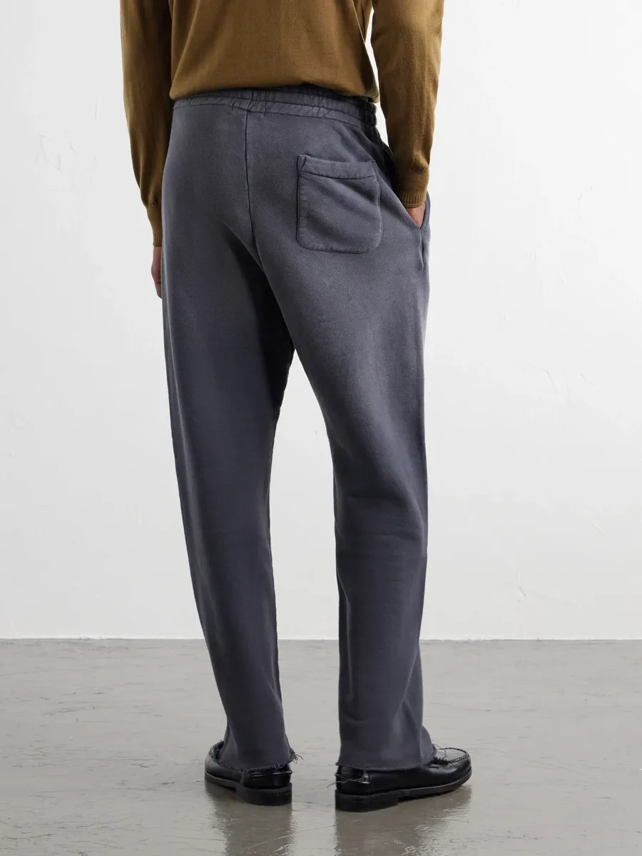John Elliott Straight-Leg Paint-Splattered Cotton-Jersey Drawstring Sweatpants - Men | Thumbnail 4