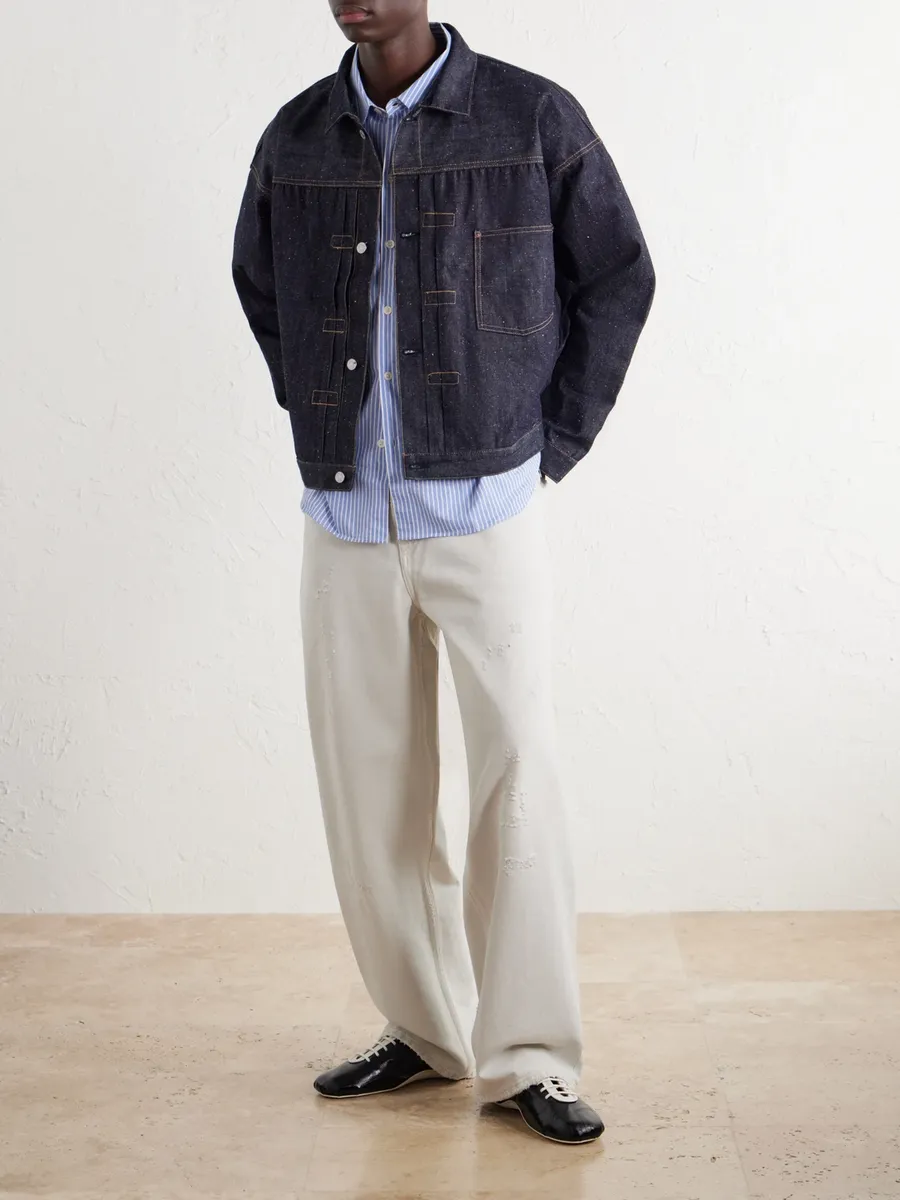 SAINT Mxxxxxx BerBerJin Denim Jacket - Men | Thumbnail 2 SAINT Mxxxxxx BerBerJin Denim Jacket - Men | Thumbnail 2