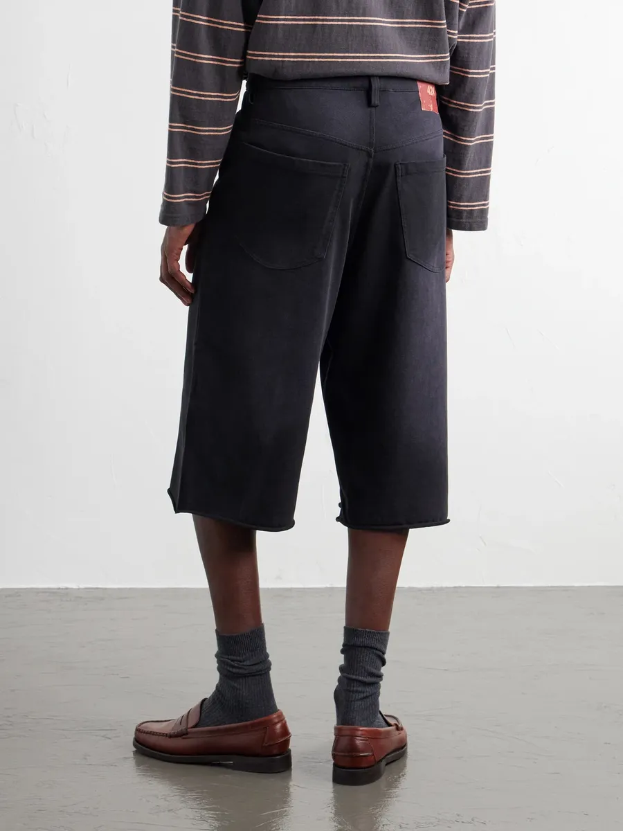 424 Big Daddy Straight-Leg Cotton-Jersey Shorts - Men | Thumbnail 4