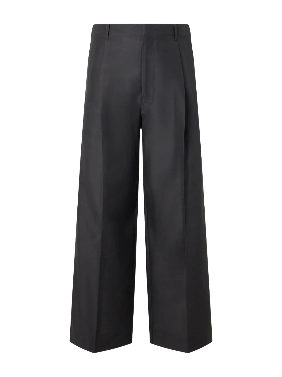 Lemaire Wide-Leg Pleated Wool-Blend Twill Trousers - Men