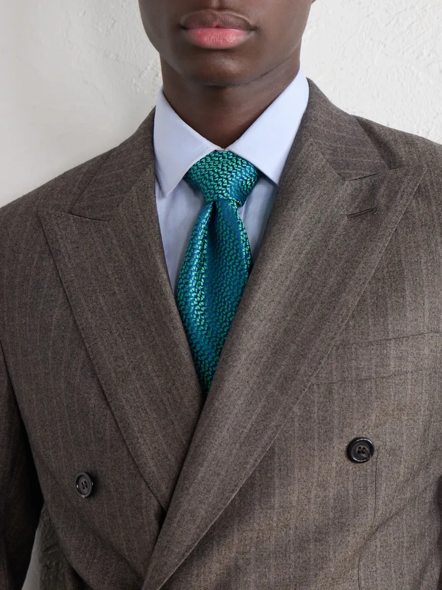 Charvet 8.5cm Silk-Jacquard Tie - Men | Thumbnail 3