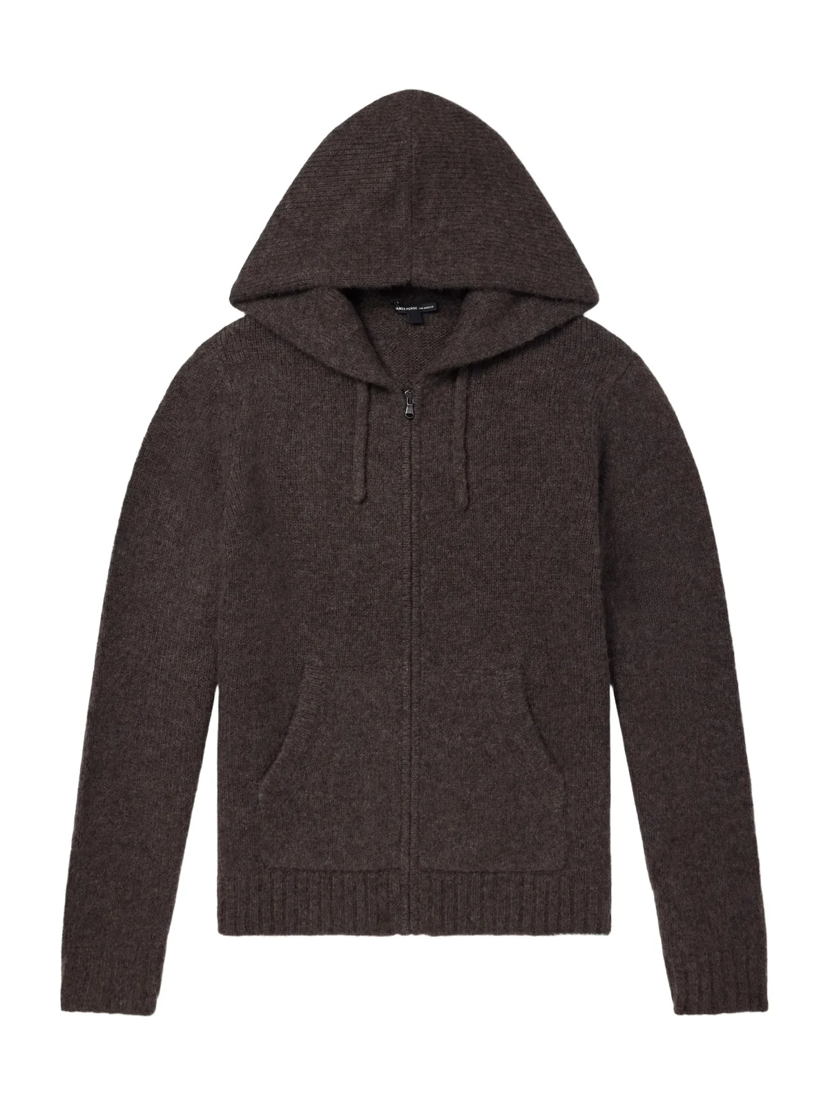James Perse Ribbed Cashmere Zip-Up Hoodie - Men