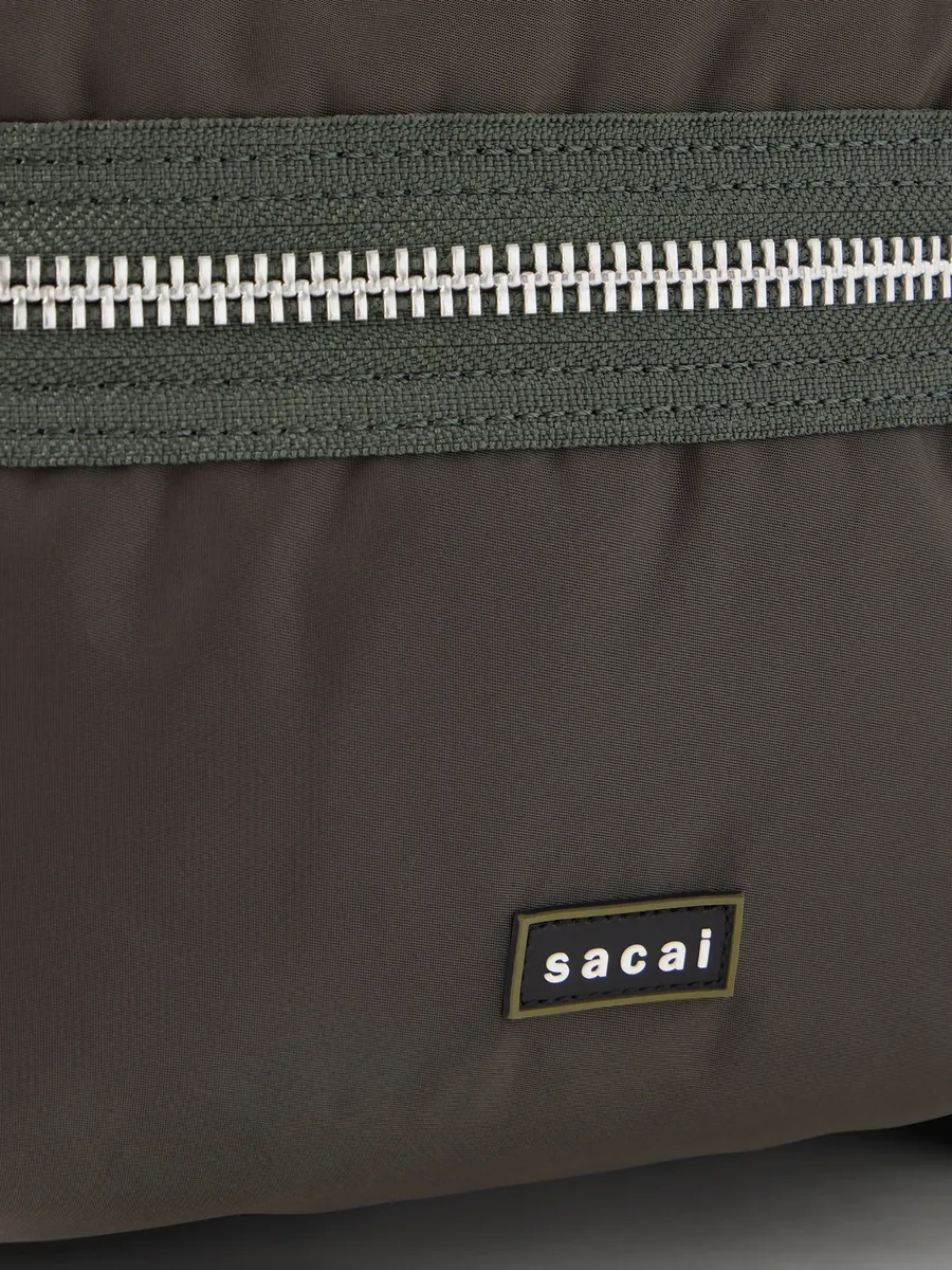 Sacai Logo-Appliquéd Shell Drawstring Backpack - Men | Thumbnail 5 Sacai Logo-Appliquéd Shell Drawstring Backpack - Men | Thumbnail 5