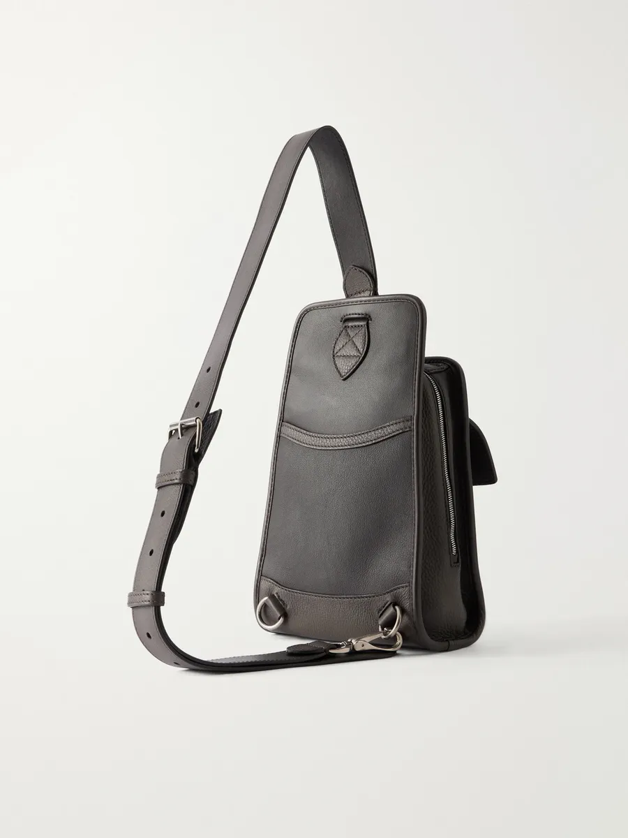 Berluti Périple Logo-Debossed Scritto Full-Grain Leather Pouch - Men | Thumbnail 4 Berluti Périple Logo-Debossed Scritto Full-Grain Leather Pouch - Men | Thumbnail 4