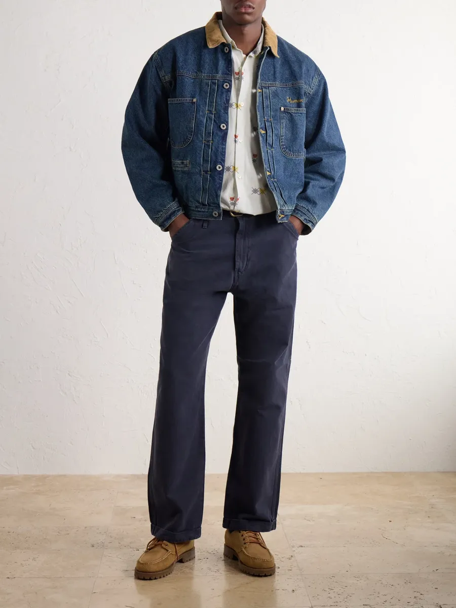 Human Made Straight-Leg Cotton-Canvas Trousers - Men | Thumbnail 2