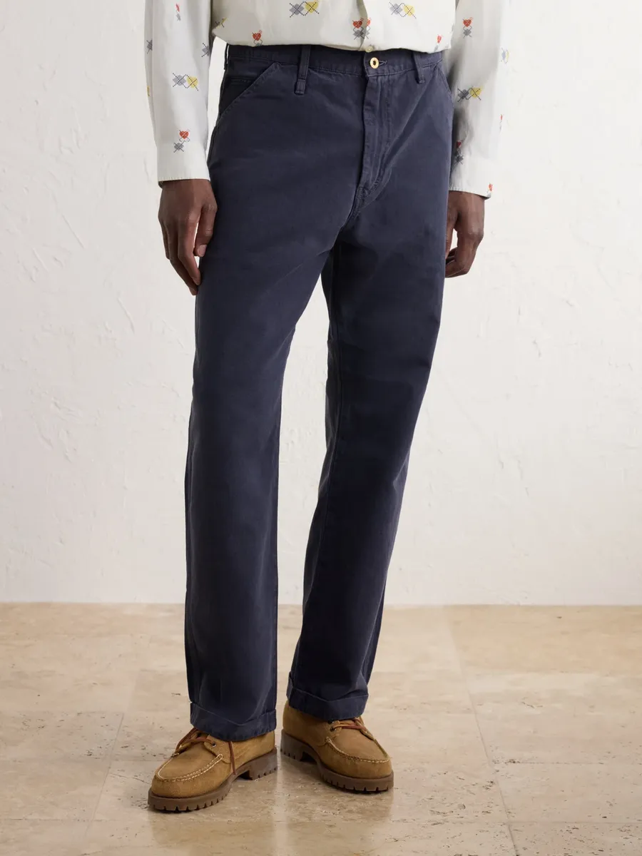 Human Made Straight-Leg Cotton-Canvas Trousers - Men | Thumbnail 3