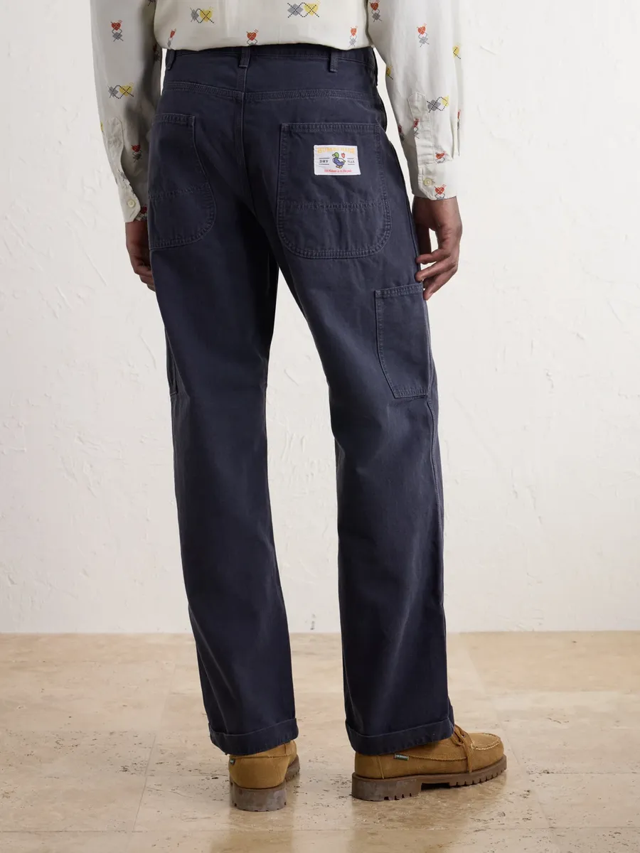 Human Made Straight-Leg Cotton-Canvas Trousers - Men | Thumbnail 4