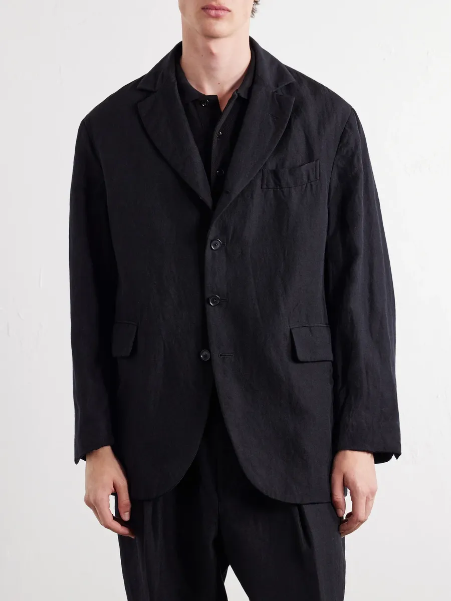Kaptain Sunshine Cashmere and Linen-Blend Gabardine Suit Jacket - Men | Thumbnail 3 Kaptain Sunshine Cashmere and Linen-Blend Gabardine Suit Jacket - Men | Thumbnail 3