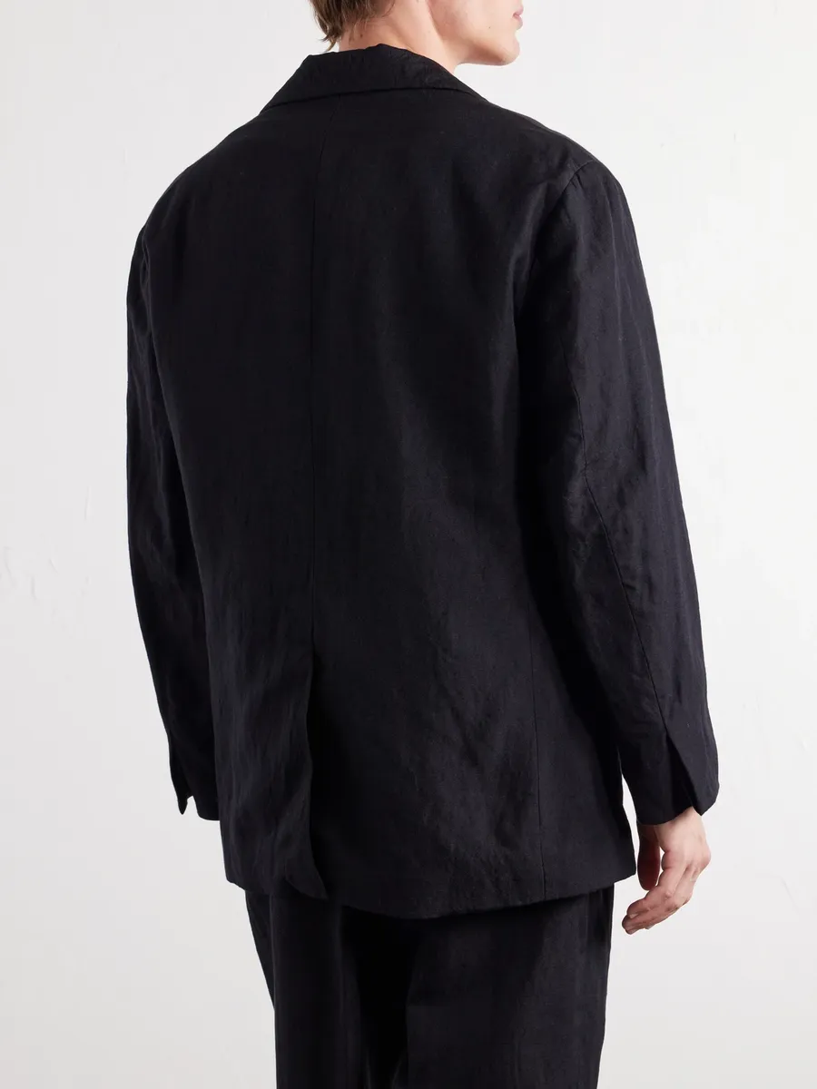 Kaptain Sunshine Cashmere and Linen-Blend Gabardine Suit Jacket - Men | Thumbnail 4 Kaptain Sunshine Cashmere and Linen-Blend Gabardine Suit Jacket - Men | Thumbnail 4