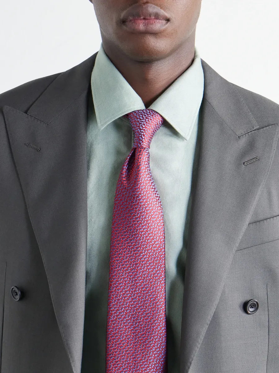 Charvet 8.5cm Silk-Jacquard Tie - Men | Thumbnail 3 Charvet 8.5cm Silk-Jacquard Tie - Men | Thumbnail 3