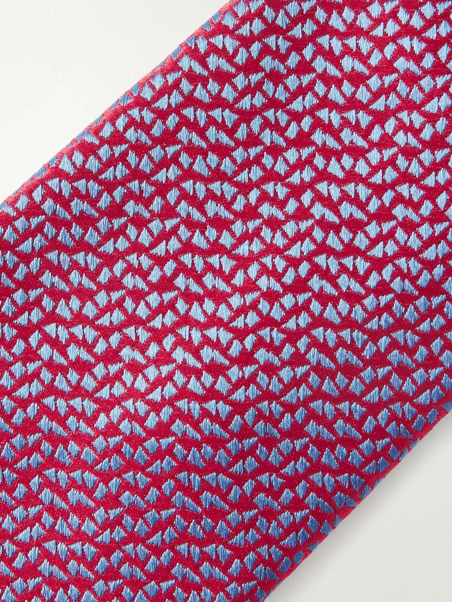 Charvet 8.5cm Silk-Jacquard Tie - Men | Thumbnail 4 Charvet 8.5cm Silk-Jacquard Tie - Men | Thumbnail 4