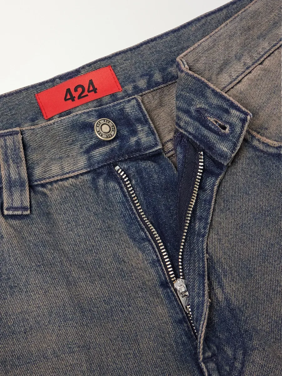 424 Loose Straight-Leg Distressed Jeans - Men | Thumbnail 6 424 Loose Straight-Leg Distressed Jeans - Men | Thumbnail 6
