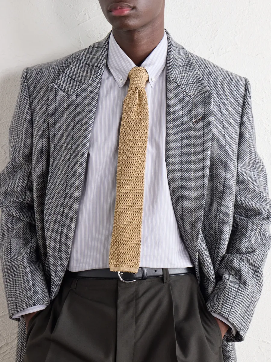 Charvet 5cm Open-Knit Silk Tie - Men | Thumbnail 2