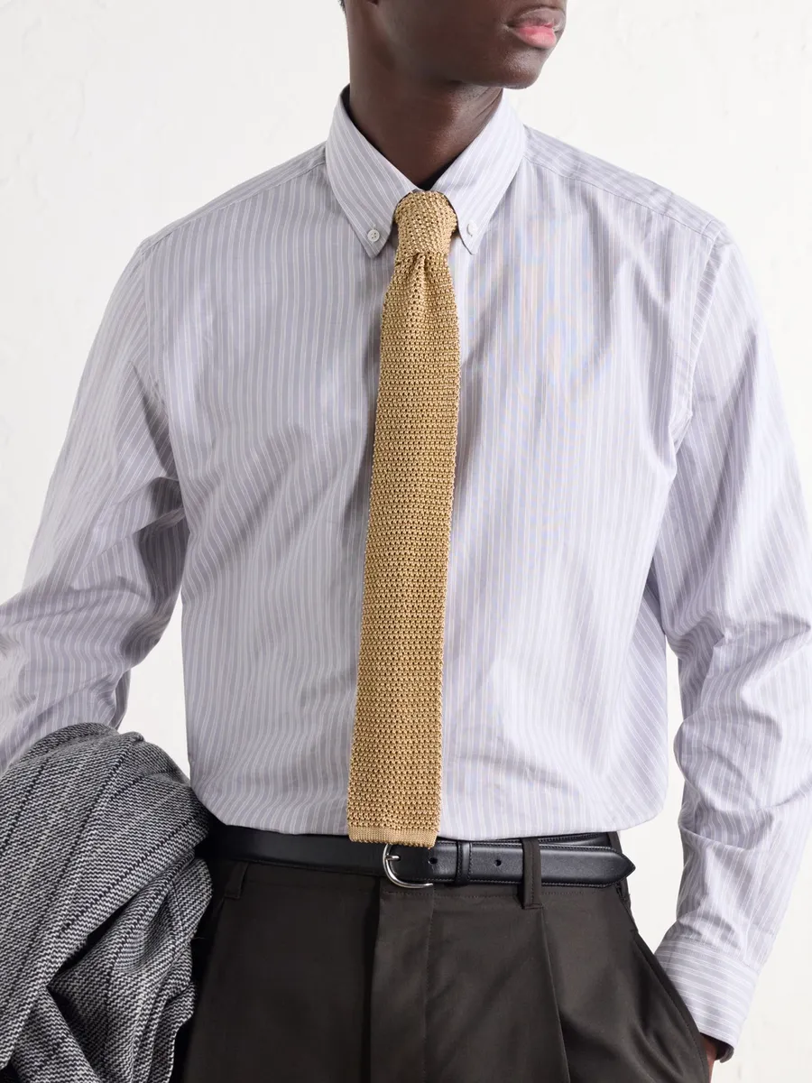 Charvet 5cm Open-Knit Silk Tie - Men | Thumbnail 3