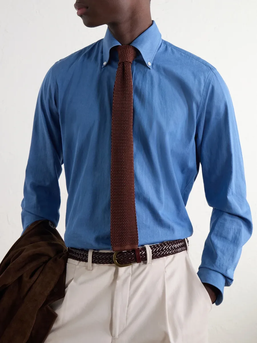 Charvet 5cm Open-Knit Silk Tie - Men | Thumbnail 3